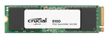 Crucial E100 2TB Gen4 NVMe SSD 5000/4500 MB/s R/W 100TBW 350K/460K IOPS 1M hrs MTTF M.2 2280 PCIe4 V1202-V2-HBC-E100-2TB