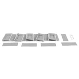 Over Door Hanging Organizer Wall Mount Storage with Hooks for Pantry Nursery Kitchen Closet Dorm V1294-YM0718-3117220210212