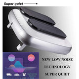 FORCE Portable Electric Circulation Leg Trainer Exerciser Machine With Remote Control Silver V891-ZY-LEGTRS-X1