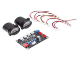 2pcs VU Level Meter Power Amplifier VU Panel Meter with Driver Board for Recording Studio 12V18V V1294-YM0715-3114220050011