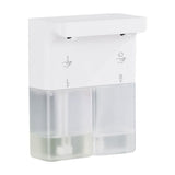 Dual Automatic Hand Dishs Soap,5.8x3.2x8.9Inch Wall Mounted Touchless Foaming Soap V1366-AZ2-W-26504