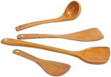 4 Pieces Kitchen Utensil Sets Wooden Cooking Utensil Set V1263-JX-1941