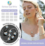 Infinity Love Heart Necklace, Birthstone Necklace for Women, Jewelry for Women with Healing V1164-325779