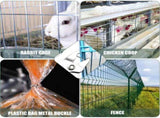 Ring Clamp with Clips Fences, Car Cushions Metal Fencing Pig Ring Clamp Wire Mesh Clamp for Pet V1237-MS-626-229