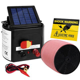 Giantz Fence Energiser 3KM Solar Powered Electric 1200M Poly Tape SFC-FIK-TAPE-1200M-3KM