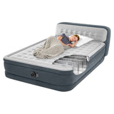 Intex Dura-Beam Deluxe Ultra Plush Headboard Air Mattress - Queen 64448NZ