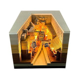 Diagon Alley with lights V1221-DIAGON-ALLEY-WITH-LIGHTS
