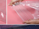 100 Pcs Hanging Garment Single Use Dustproof 60x120cm PE Material Semi Transparent Hanging Suit V1294-YM0521-3117220291411