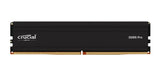Crucial Pro 32GB DDR5 UDIMM 6000MHz CL40 Black Heat Spreader Overclocking Support Intel XMP V1202-V2-MECD5-1X32G60C40P