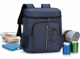 Cooler Backpack, Waterproof Insulated Soft Cooler Bag with Bottle Opener for Picnic, Beach, Camping V1237-ZY-917-269