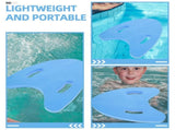 2Pcs Sky Blue Swim Board Float for Swim Training and Skill Improvement V1369-AZ3-W-20883