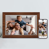 10.1 Inch Digital Picture Frame - 1280 * 800 HD WiFi Enabled with Load from Phone Capability, 32GB V498-DIGITALFRAMEDW