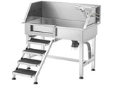 86.4 cm Dog Washing Station, Stainless Steel Pet Grooming Tub Bathtub, Professional Dog Wash Sink V952-BXGCWYG34CZJQTV6N002V0
