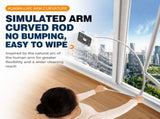 Lightweight Interior & Exterior Window Cleaner with 160CM Extendable Aluminium Pole & 3 Cleaning Pad V888-ELOSUNG55116-10