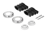 Pool Ladder Replacement Kit 304 Stainless Steel Escutcheon Plates Bumper Bolts Nuts Anchor for 42mm V1294-YM0901-3111250076311