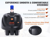 Hydraulic Outboard Steering Kit, 300HP, Marine Boat Hydraulic Steering System, with Helm Pump V952-XWYYFXBDJTJ37VR7HV0