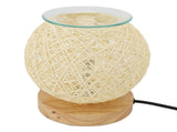 Adjustable Rattan Table Lamp Dimmable Woven Aromatherapy Lamp Night Light for Living Room Bedroom V1294-YM0901-3119250006711
