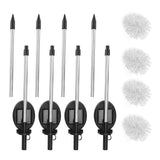 4PCS/Set LED Solar Garden Decorative Lights DIY Flowers Lamp for Outdoor Patio Lawn Backyard Decor V1294-YM0901-3111200160211