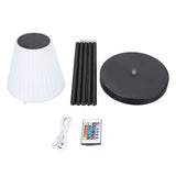 Solar Floor Lamp Waterproof Rechargeable Dimmable Warm White RGB LED Solar Powered Outdoor Lamp with V1294-YM0901-3119240006311