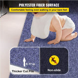 Indoor Outdoor Rug Carpet Blue 6x13ft Area Rugs Runner for Patio Deck,1.8x4m V952-JZXWDTLS1.8X4M001V0
