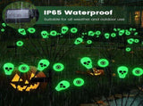 Halloween Decorations Outdoor, Scary Eyeball Lights,4PACKS 32LED,IP65 Waterproof,Halloween Decor for V1079-HALLOWEEN01