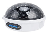 Star Projector Colorful Remote Control Star Sky Night Lamp USB Charging Night Light for Party KTV V1294-YM0710-3119210186811