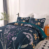 Abstract Quilted coverlet and pillowcovers set Unique and Artistic - Queen size V745-MAC080728Q13U