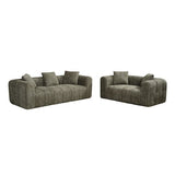 Multiple Seater Frameless Compressed Fabric 3 Seater Sofa V43-SET-BTHNY-3-2
