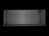 641 x 336 x 101mm Shower Niche Double Shelf Organizer No Tile Needed in Black V63-900751