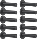DOKU 10Pcs Door Stop, 3.5 Inch Heavy Duty 304 Stainless Steel Door Stopper with Rubber Tips Bumper, V1258-DP02-WO-450