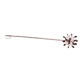 Solar Wind Spinners Multi Color LED Lights Garden Wind Catcher Windmill for Courtyard V1294-YM0715-3111210460711