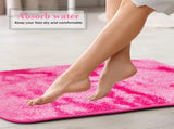 5Pc Bath Mats for Bathroom, Quick-Dry Bathroom Rugs Sets Washable Non-Slip Bath Mat Ultra Soft V1189-LWWAL-20260325-01092