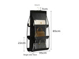 Grey Home Organisation Set 6 Pocket Handbag Hanging Organiser and 16 Slot Yoga Clothes Storage Bag V888-ELOSUNG56129-3