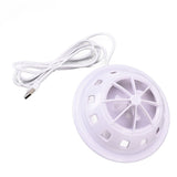 Mini Ultrasonic Dishwasher Portable USB Household Fruit Dishwasher for Home KitchenWhite V1294-YM0523-3113210186111