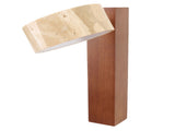 LED Wall Mounted Light Rotation Warm Light Hardwired Wall Sconces Lamp for Bedroom Walnut Wood Color V1294-YM0901-3119250032712