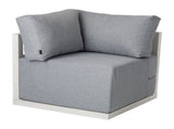 Alfresco Contemporary All-Weather Lounge Set White V264-OTF-543A-WHE-7PC