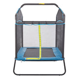 6FT Trampoline for Kids, 72" Indoor/Outdoor Toddlers Trampoline, Mini Baby Trampoline with Safety V952-DWJXBC6YCDWJRH2SYV0