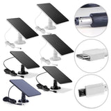 Solar Panel for Blink Camera 4W Outdoor Solar Charger with 9.84ft Cable! C Black Smile Home C White V1189-LWWAL-20260327-04491