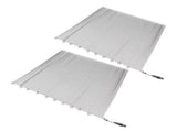 Fireplace Mesh Screen Curtain 2 Wide Panels Hanging Replacement Screens for Home Wood Burning V1294-YM0706-3114230116512