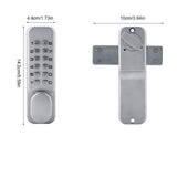 Digital Door Lock with Mechanical Passcode Keypad OS25A V1188-MS-527-004
