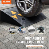Rubber Curb Ramp 10.8 cm Rise Height Sidewalk Curb Ramp, 30 cm Width 50 cm Length Driveway Ramp for V952-SJDLYPDGB1197IMYQV0