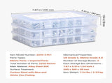 2250 Pcs Bolts and Nuts Assortment Kit, Metric Imperial Machine Screws and Flat Washers, Alloy V952-LMHLSTZGZLJYS6FAS001V0