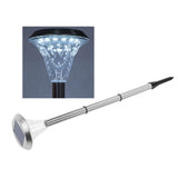 LED Solar Light Outdoor Decorative Lamp for Garden Yard Patio Landscape TransparentWhite Light V1294-YM0721-3119210016311