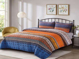 Exquisite Delicate Floral Classic 3 Pc XL Bedspread & Pillow Cover Set V745-AC080228AH