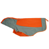 Dog Raincoat Lightweight Waterproof Reflective Hooded Cape Large Dogs Orange 3XL V1263-JX-7976-6
