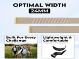 Ultra-soft Nylon Sport Band Compatible with WHOOP 5.0, One, Peak, and Life Breathable, Durable & V1258-DP02-F-680