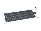 Solar Panel Kit 30W 12V Polycrystalline Waterproof Solar Panel Kit with Battery Clip Cigarette V1294-YM0901-3114230075611