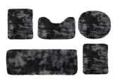 5Pc Bath Mats for Bathroom, Quick-Dry Bathroom Rugs Sets Washable Non-Slip Bath Mat Ultra Soft V1189-LWWAL-20260325-01102