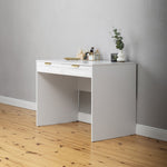 ODESSA DESK - WHITE - HAMPTONS - PULL BRASS V164-ECS14H03G