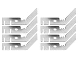 8PCS 3 Inch Double Crossbar Hanger Iron Wedding Valance Hanger for Pipe and Drape Backdrop Stand V1294-YM0901-3114240098811